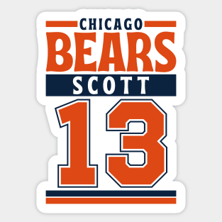 Chicago Bears Scott 13 American Football Edition 3 Sticker